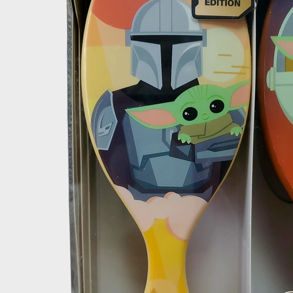 Wet Brush Star Wars Mandalorian Original Detangler Limited Edition 3 Pack NIB